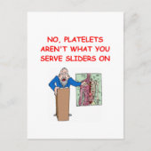 医学生のジョーク ポストカード (正面)