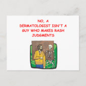 医学生のジョーク ポストカード (正面)