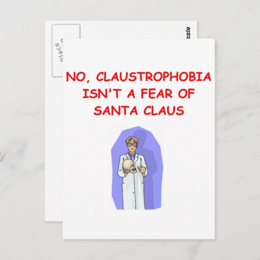 医学生のジョーク ポストカード (正面/裏面)