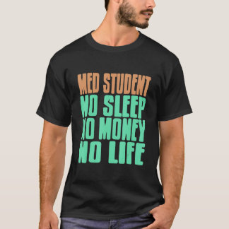 医学生の不眠不休プレゼント Tシャツ
