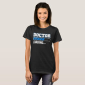 医学生の医学生を積み込む医師 Tシャツ (正面フル)
