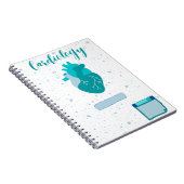 医学生エレガント向け心臓科ノート。 ノートブック (右側)