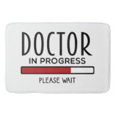 医学生ドクター進行中 バスマット (正面)