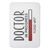 医学生ドクター進行中 バスマット (正面縦)