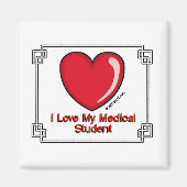 医学生 マグネット (正面)