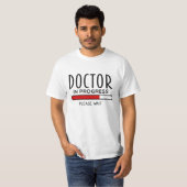 医学生 見習い医者 Tシャツ (正面フル)