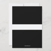 医学白い写真の卒業の招待状をごしごし洗います 招待状 (裏面)