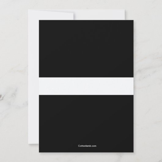 医学白い写真の卒業の招待状をごしごし洗います 招待状 (裏面)