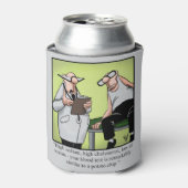 医学的おもしろい健康ユーモア 缶クーラー (缶正面)