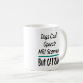 医学的なジョーク犬と猫のパパのジョークおもしろい コーヒーマグカップ (正面右)