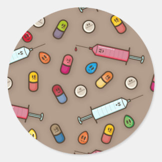 医学的な気違い ラウンドシール