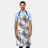 医学的な解剖学的ハート内の滑らかなリズム エプロン (着用した状態)