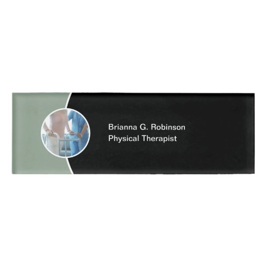 医学的セラピスト 名札 (正面)