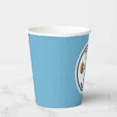 医学的パーソナライズされた卒業式紙カップ 紙コップ (右)