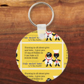 医学的ユーモア キーホルダー (正面)