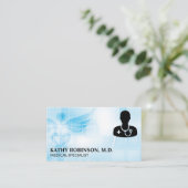 医学的背景 | ドクターアイコン 予約カード (スタンド正面)