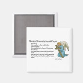 医学的転写祈りの言葉 マグネット (正面/裏面)