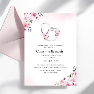 医学看護学校卒業会 招待状