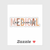 医学研究所科学者MLSギフト シール (シート)