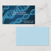 医学研究者微生物学者 名刺 (正面/裏面)