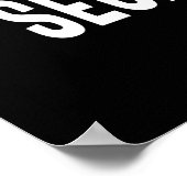 医学秘書の肩書きギフト ポスター (角)