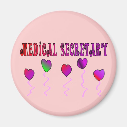 医学秘書の贈り物 マグネット (正面)