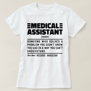 医学補助名詞薬学院生 Tシャツ