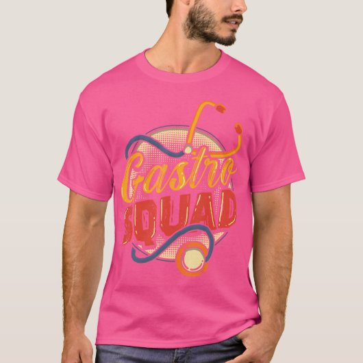 医学補助消化器内科 Tシャツ (正面)