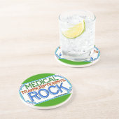 医学転写家の岩 コースター (側面)