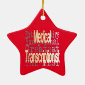 医学転写論者の並外 セラミックオーナメント (裏面)