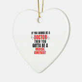 医学遺伝学者 セラミックオーナメント (左)