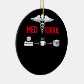 医学部の学生の生活 セラミックオーナメント (右)