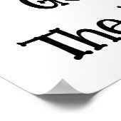 医学部は私の死に瀕している ポスター (角)