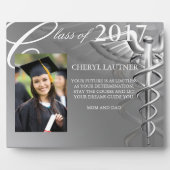 医学部カドセウス院写真プレート フォトプラーク (正面)