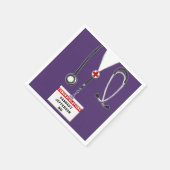 医学部卒業ナプキン スタンダードカクテルナプキン (角)