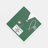 医学部卒業ナプキン スタンダードランチョンナプキン (角)