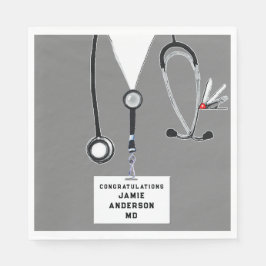 医学部卒業ナプキン スタンダードランチョンナプキン