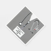 医学部卒業ナプキン スタンダードランチョンナプキン (角)