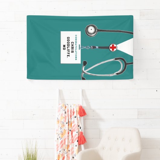 医学部卒業バナー 横断幕 (インサイチュ)