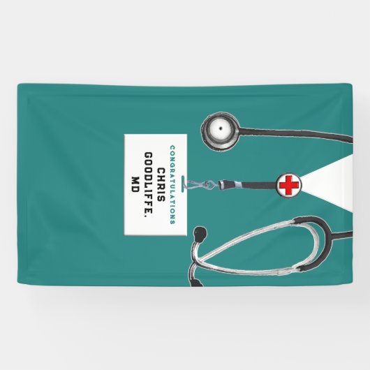 医学部卒業バナー 横断幕 (横)