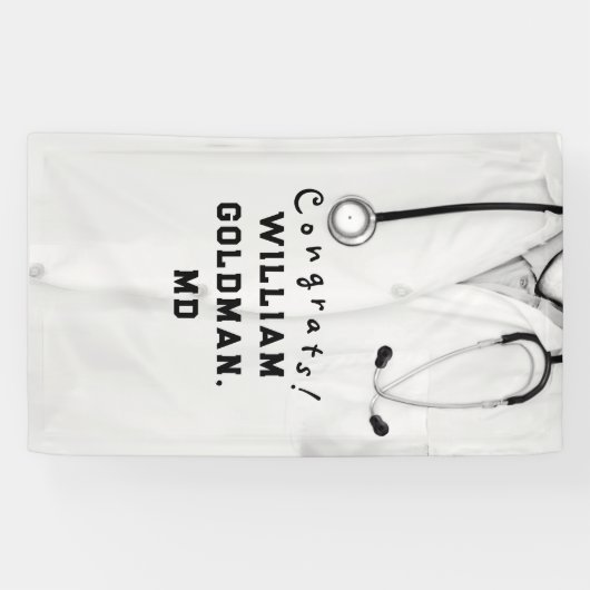 医学部卒業バナー 横断幕 (横)