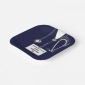 医学部卒業パーティープレート ペーパープレート (傾斜あり)