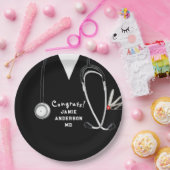 医学部卒業パーティー用紙皿 ペーパープレート (パーティー)