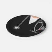 医学部卒業パーティー ペーパープレート (アングル)