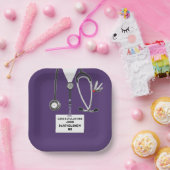 医学部卒業パーティー ペーパープレート (パーティー)