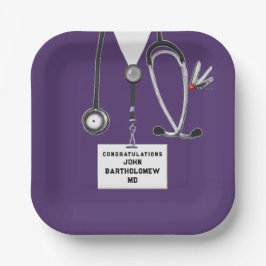 医学部卒業パーティー ペーパープレート