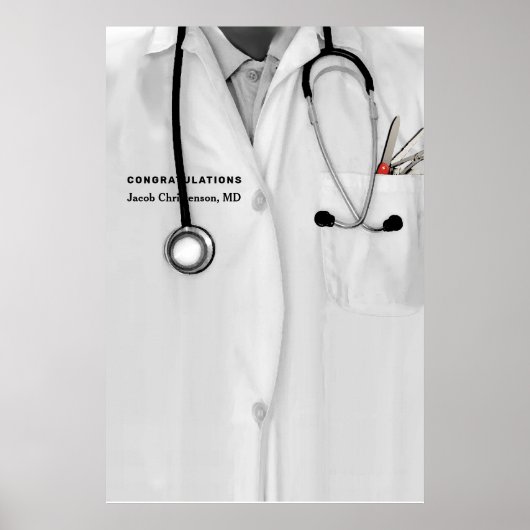 医学部卒業パーティー ポスター (正面)