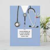 医学部卒業パーティー 招待状 (スタンド正面)