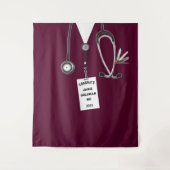 医学部卒業式 タペストリー (正面)