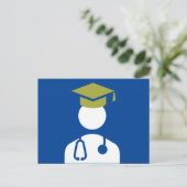 医学部卒業招待状 案内ポストカード (スタンド正面)